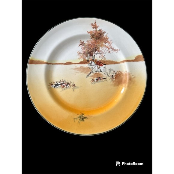 Royal Doulton Made in England Seriesware Hunting Plate 10” - Picture 1 of 4